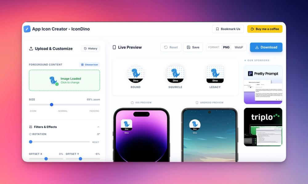 image of App Icon Creator - IconDino image of App Icon Creator - IconDino