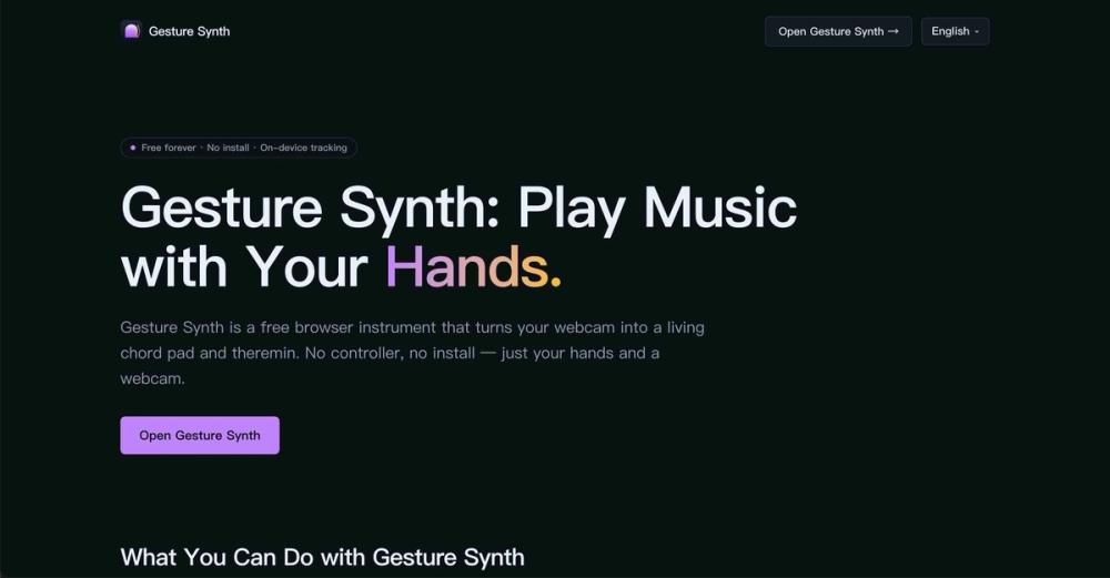 image of Gesture Synth image of Gesture Synth