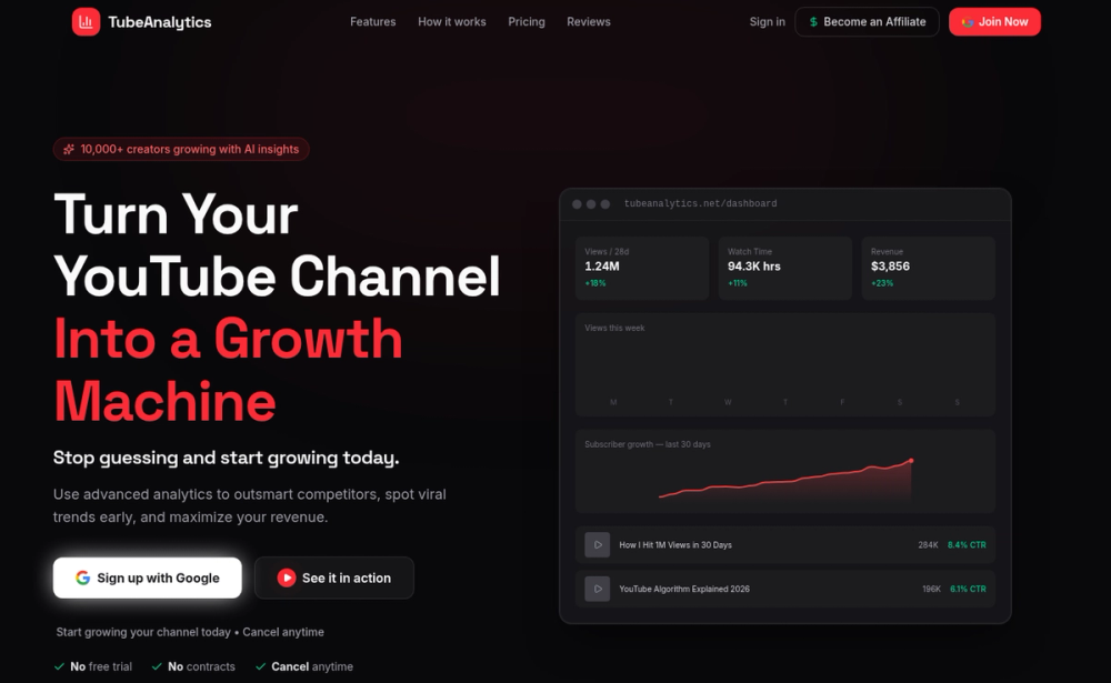 image of TubeAnalytics