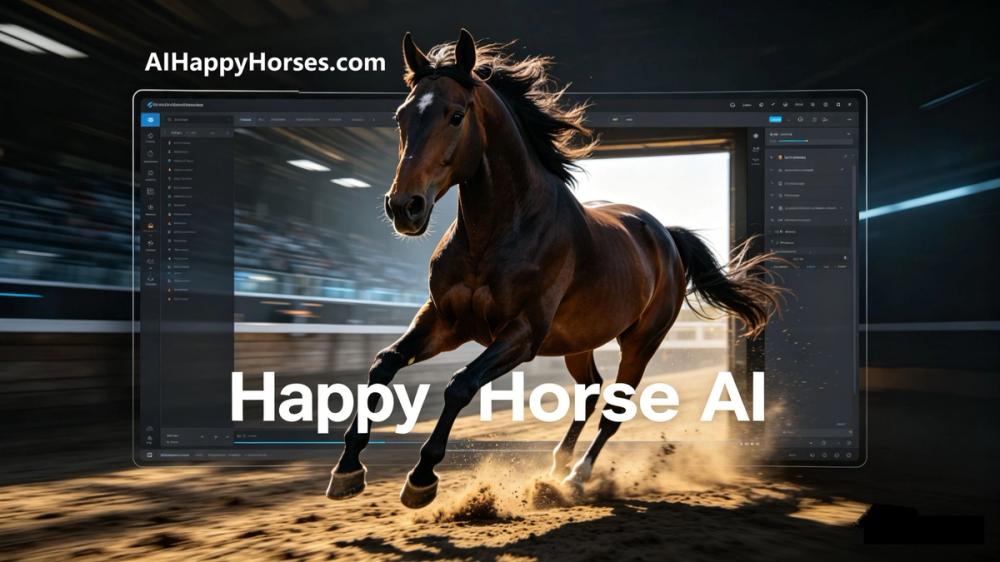 image of AI Happy Horses
