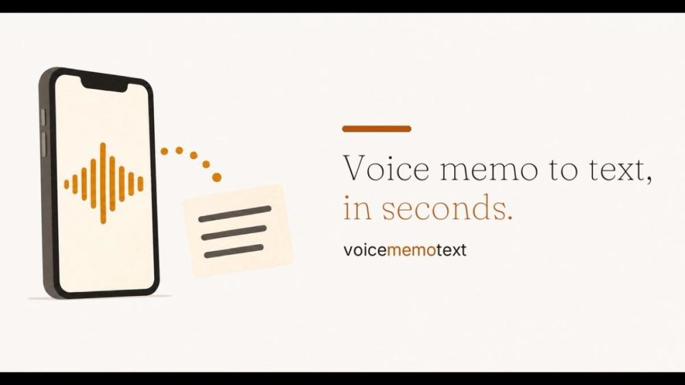 image of Voice Memo to Text image of Voice Memo to Text
