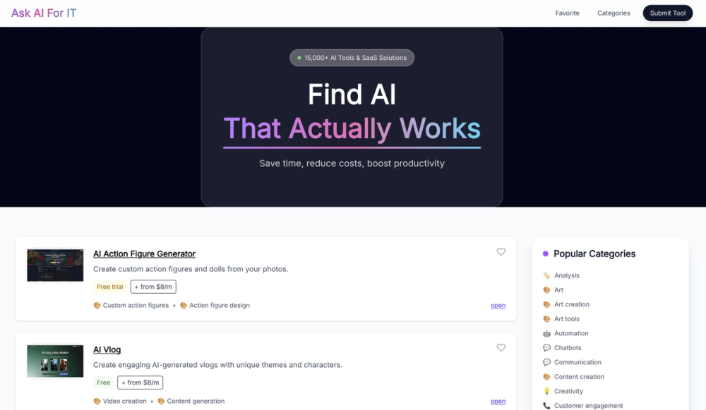 image of Directory Ask AI For It