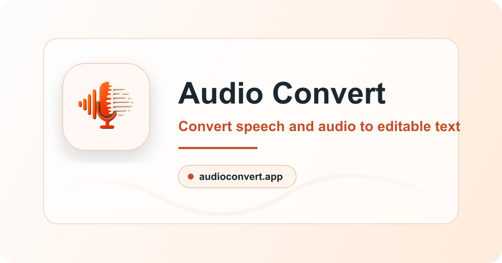 image of Audio Convert image of Audio Convert