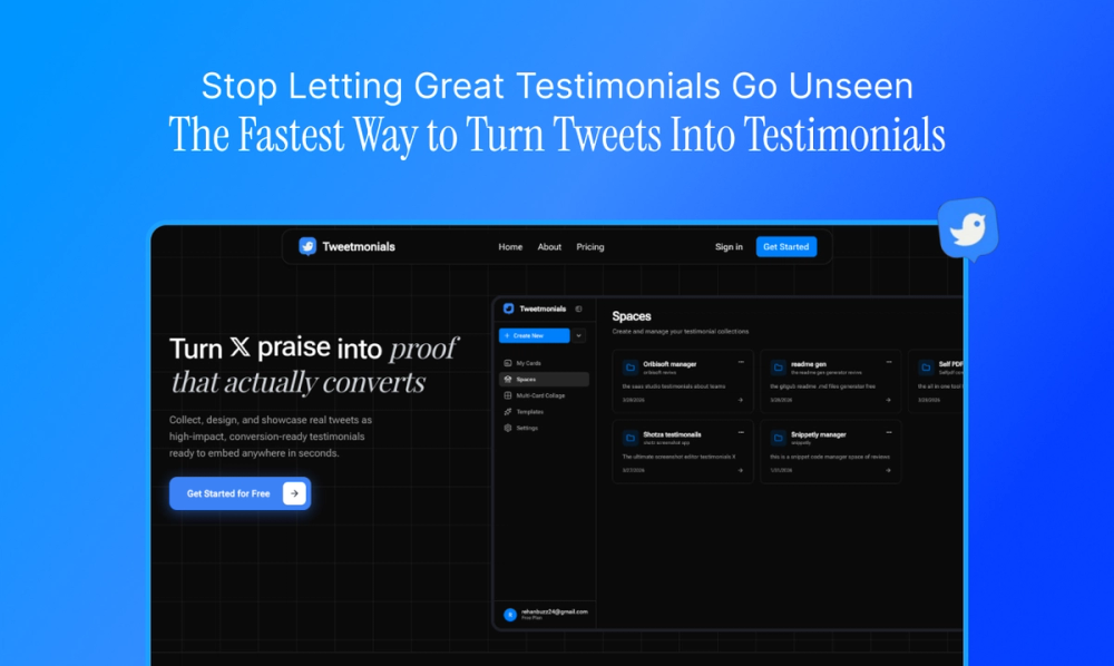 image of Tweetmonials image of Tweetmonials