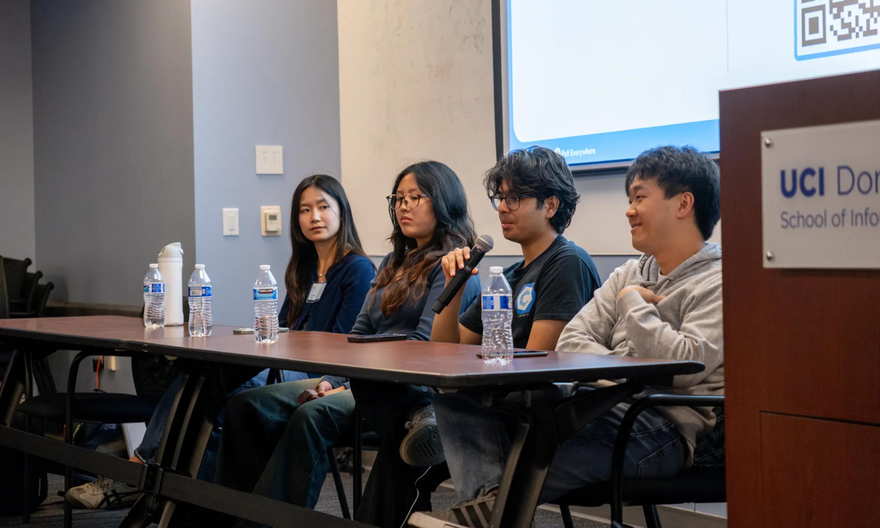 Fall 2025 Intern Panel - Akshay, Cyber@UCI's president sharing his experiences.