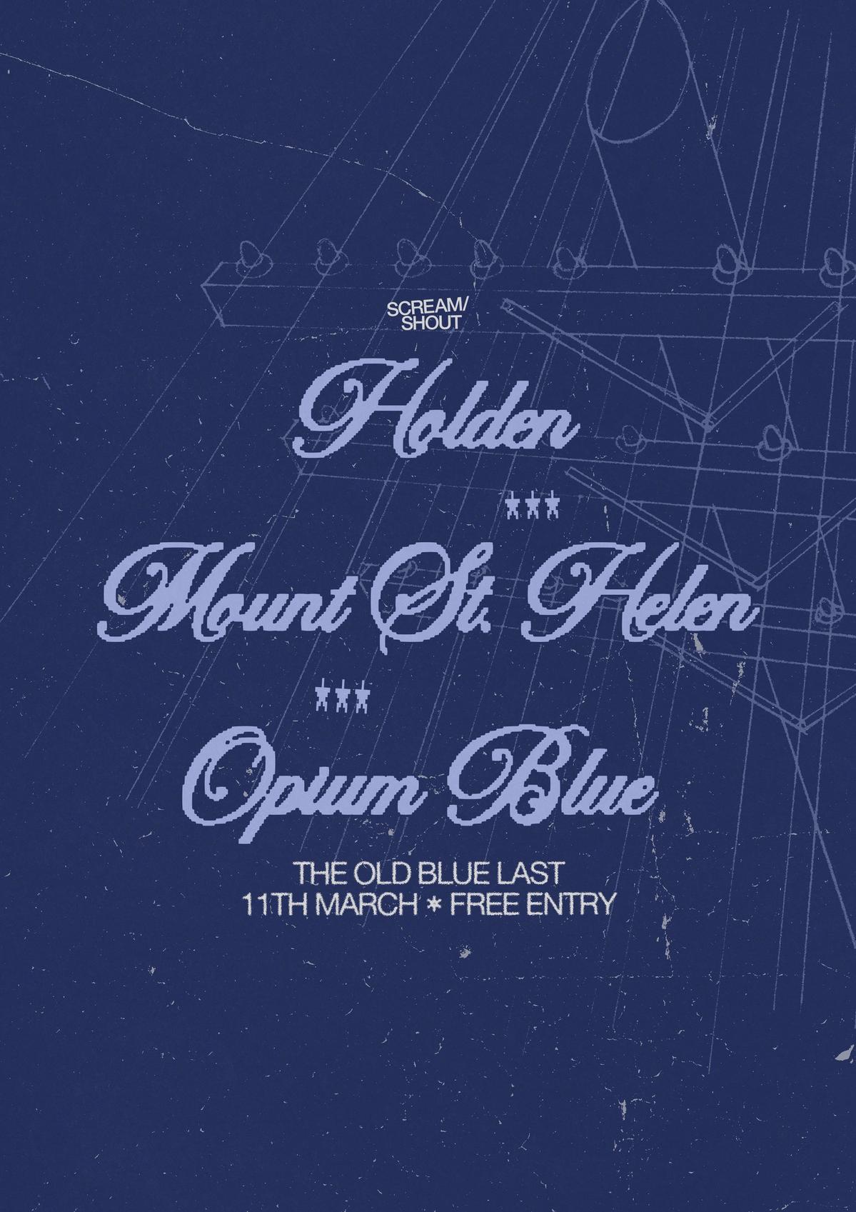 Holden / Mount St. Helen / Opium Blue
