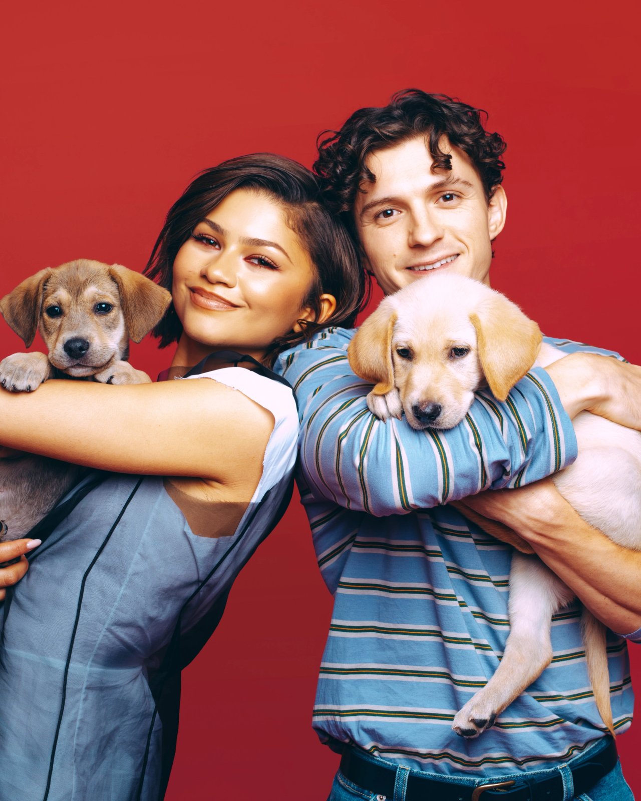 ZENDAYA AND TOM HOLLAND
