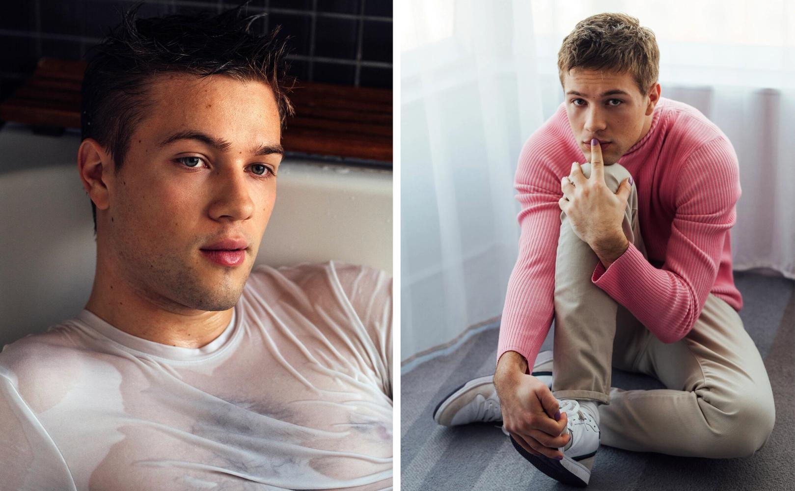Actor Connor Jessup photographed in New York City for Attitude Magazine by fashion and celebrity photographer Taylor Miller who is located in Brooklyn, NY. 