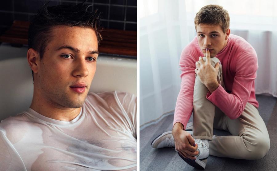 Actor Connor Jessup photographed in New York City for Attitude Magazine by fashion and celebrity photographer Taylor Miller who is located in Brooklyn, NY. 