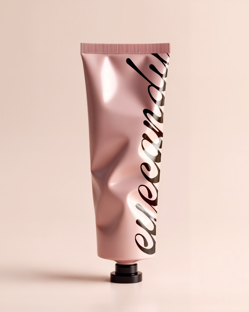 Packaging desing for Eyecandy Lashes. Design of the Tube Design of a tube showcasing Eyecandy Lashes' branding. Design by eeze studio