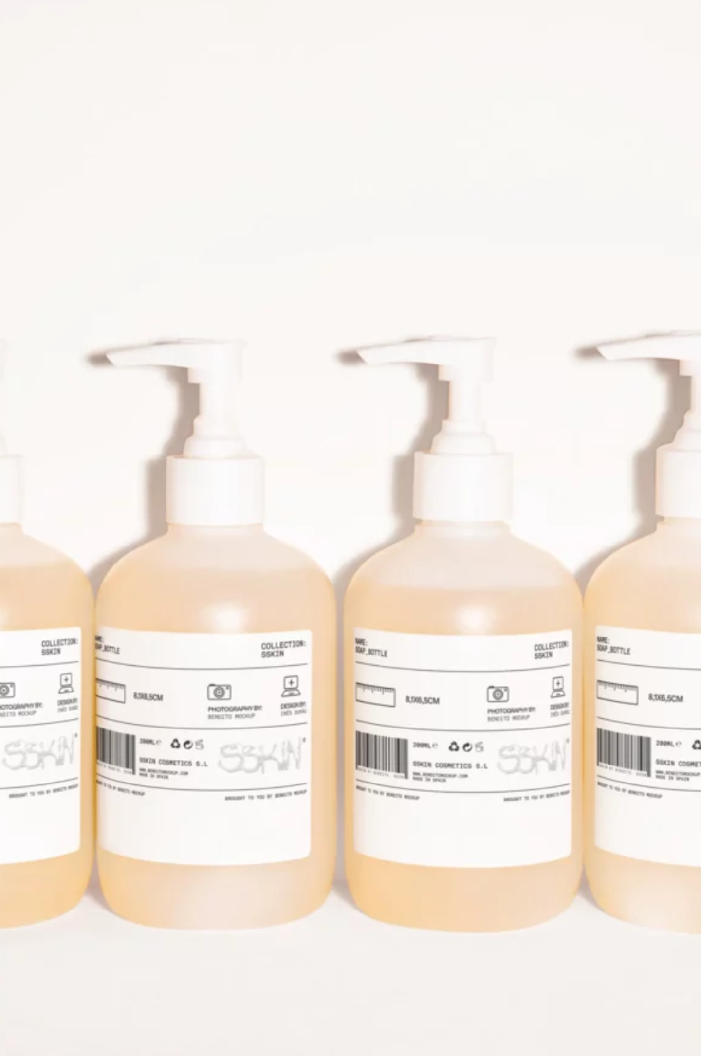 Mockup of brand packaging for Maja Canggu