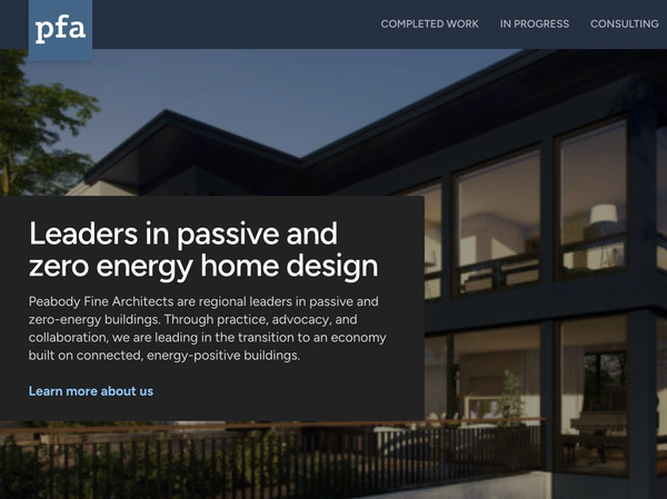 PFA – Peabody Fine Architects