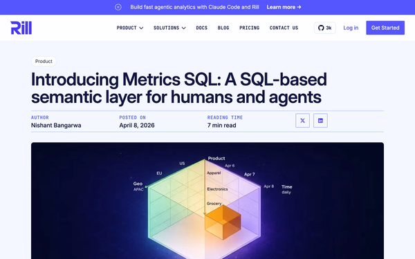 Preview for project: Rill - Webflow to Astro + Sanity Migration