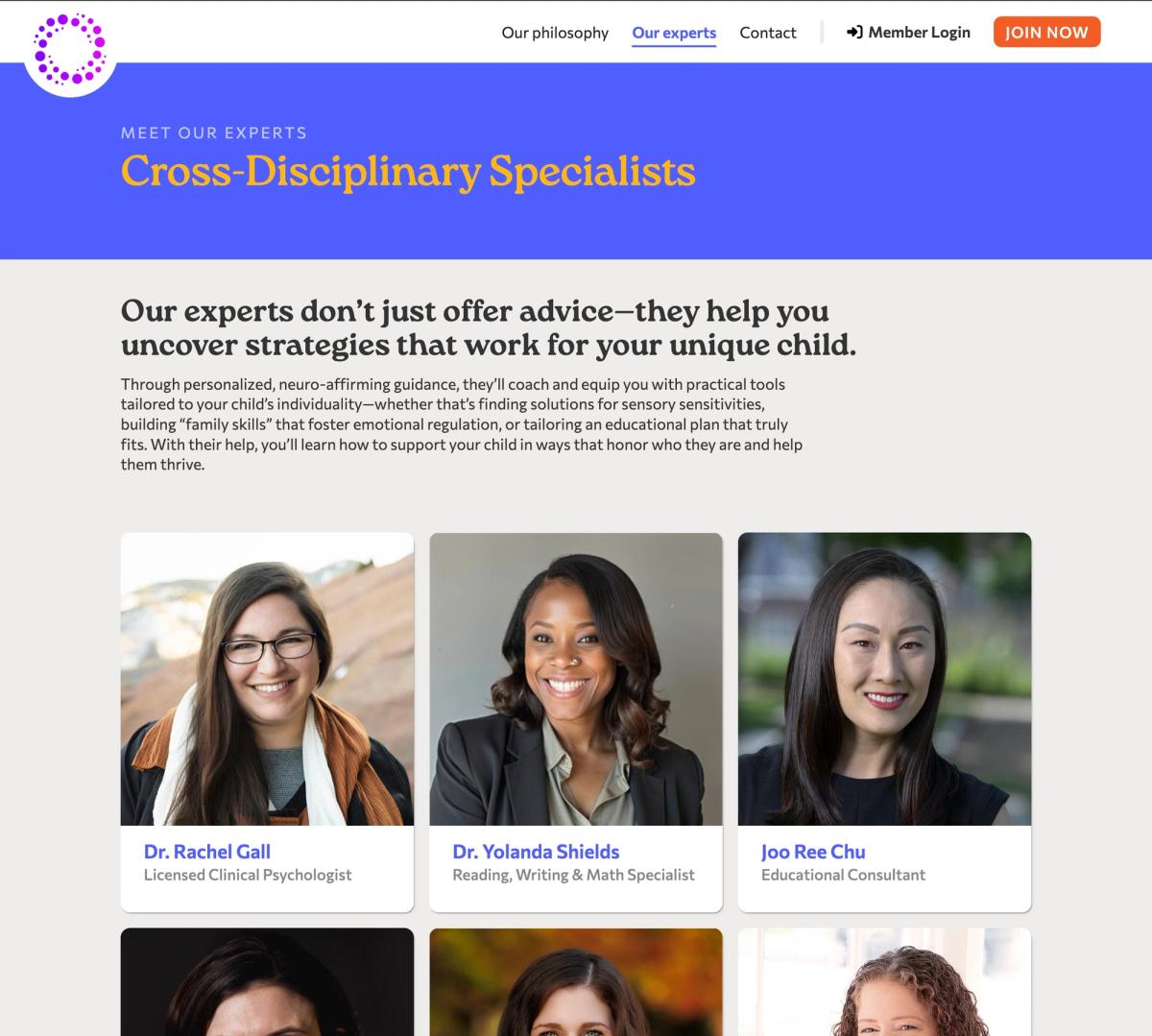 Webflow Site Design & Build screenshot