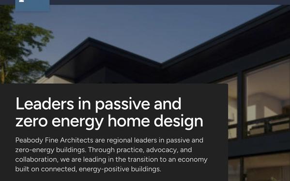 PFA website homepage screenshot