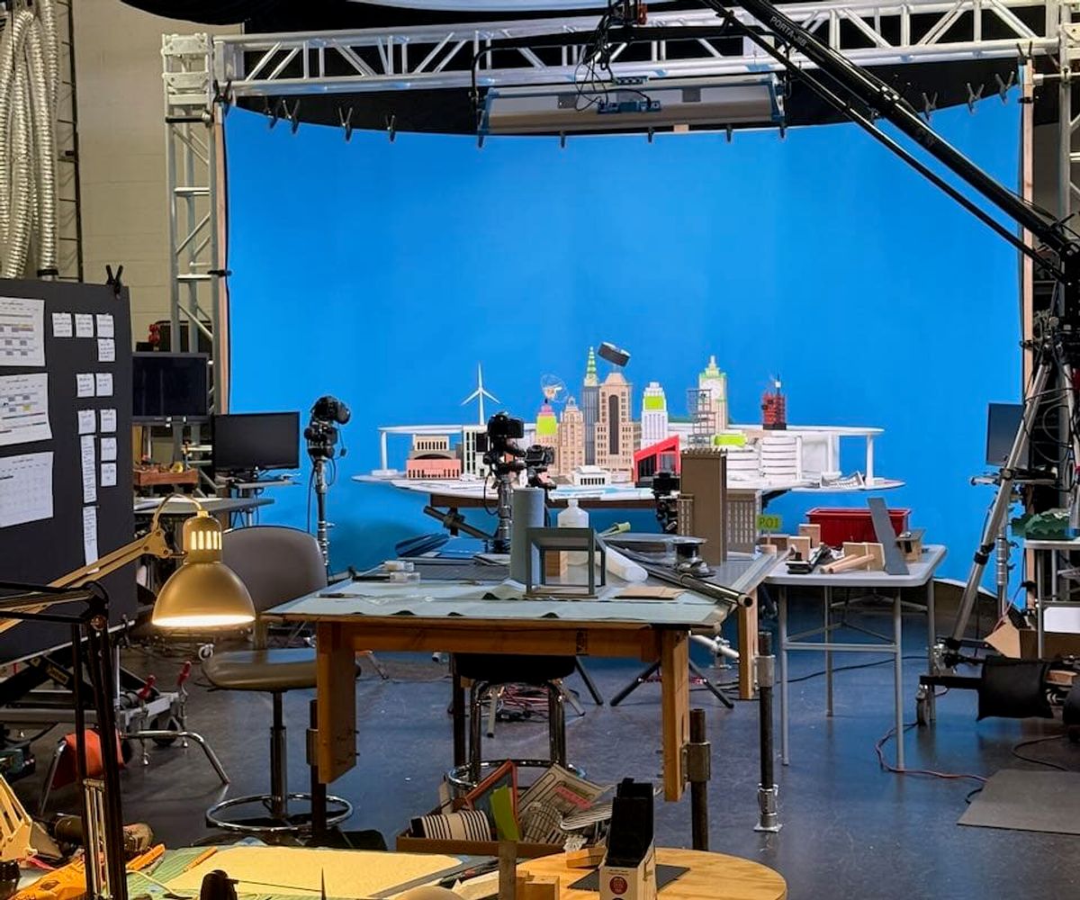 The Stripe City model under construction at FX WRX