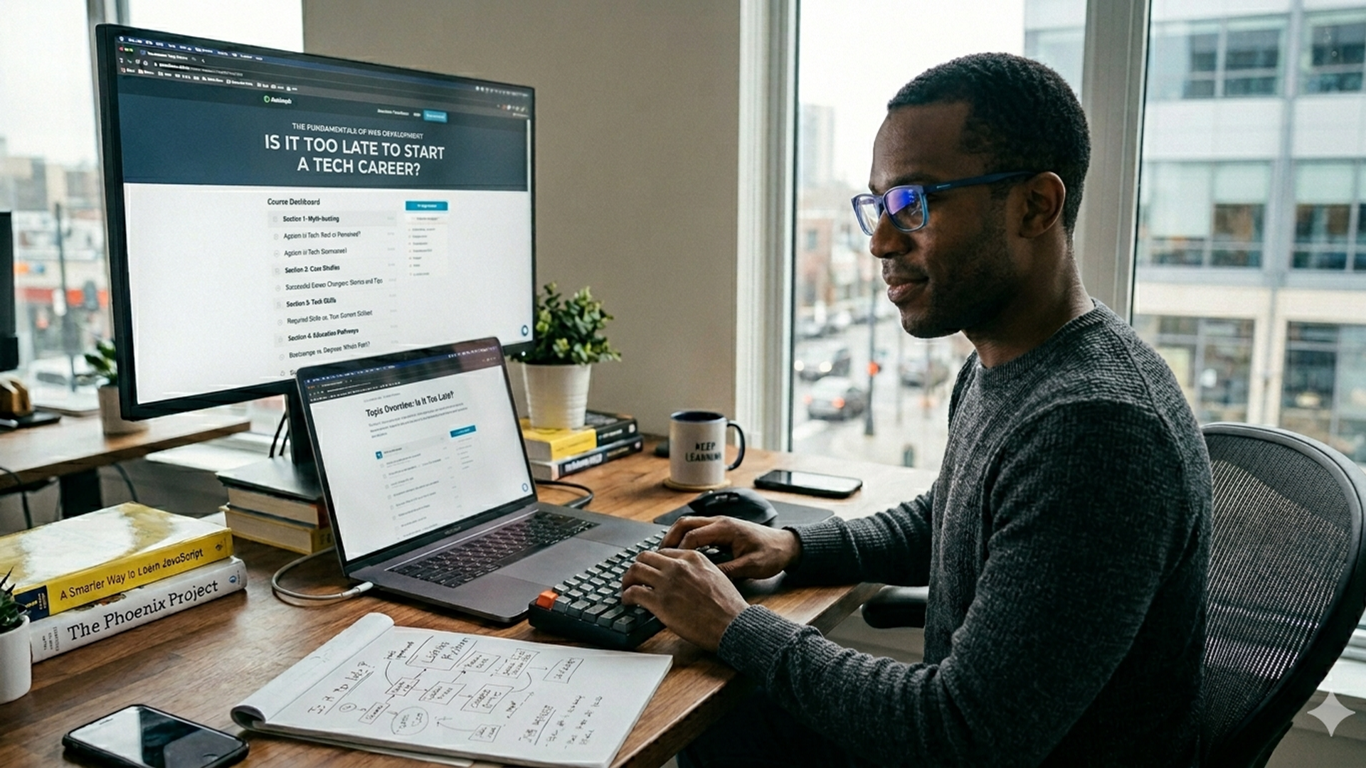 Is It Too Late to Start a Tech Career? (An Honest, Knowledge-Based Answer)