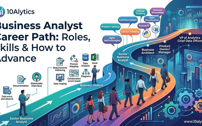 Business Analyst Career Path: Roles, Skills & How to Advance