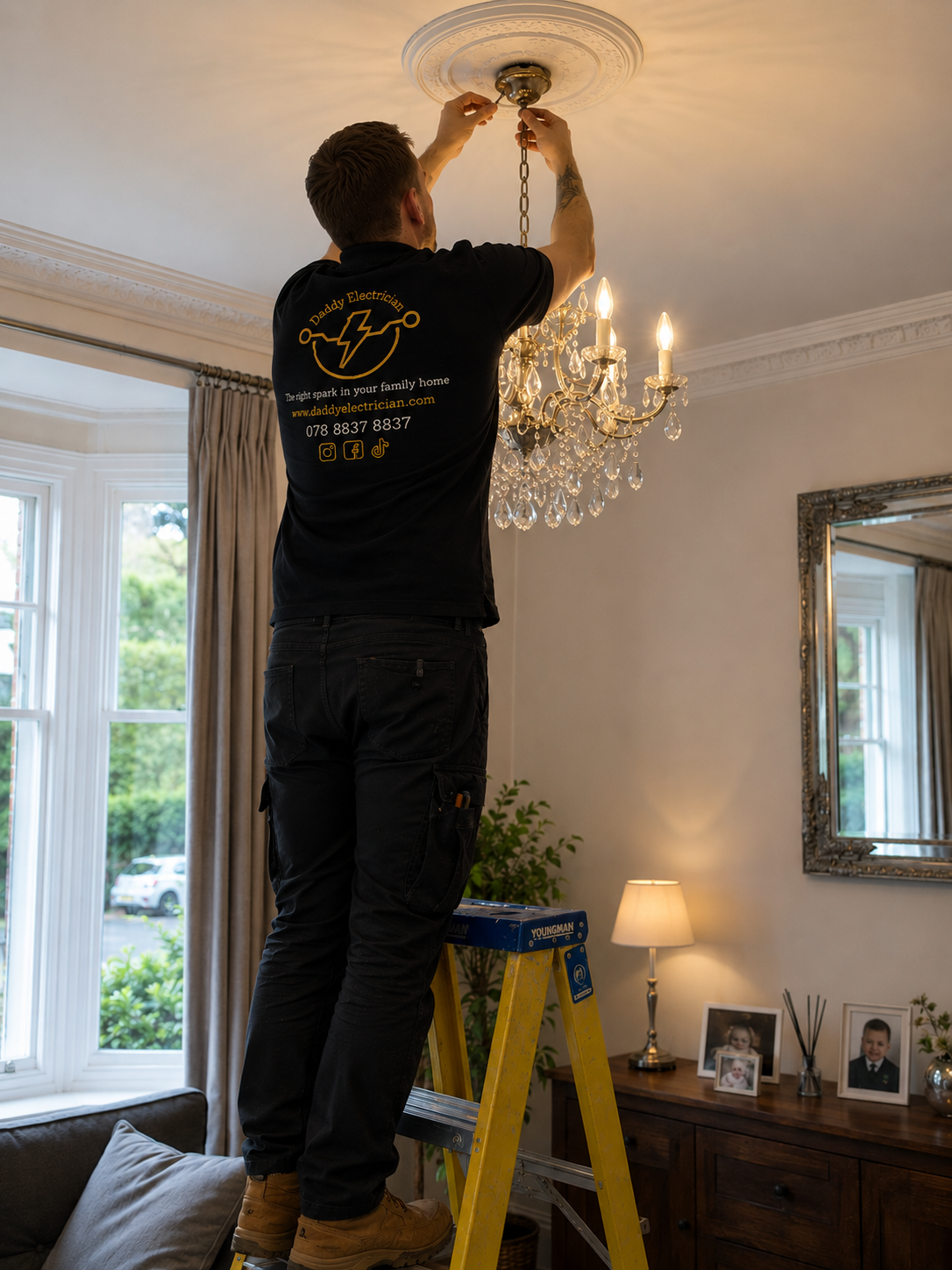 Daddy Electrician team — NICEIC approved electricians in South West London