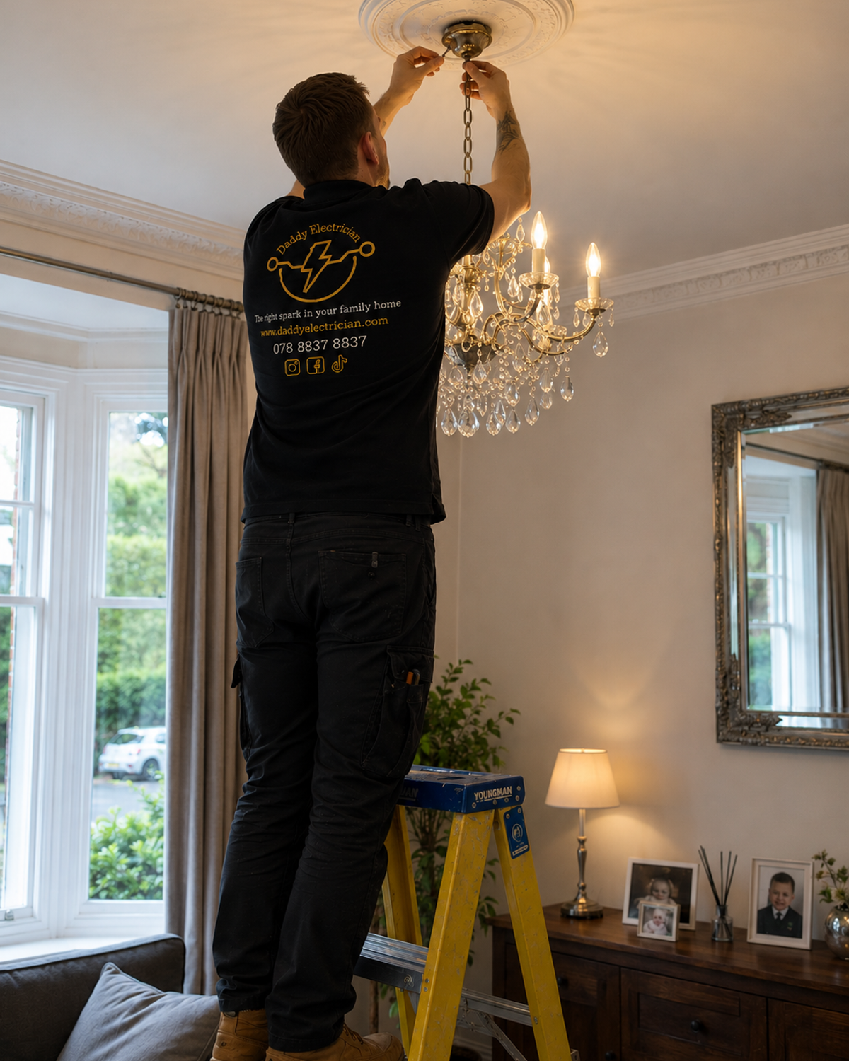 Daddy Electrician team — NICEIC approved electricians in South West London