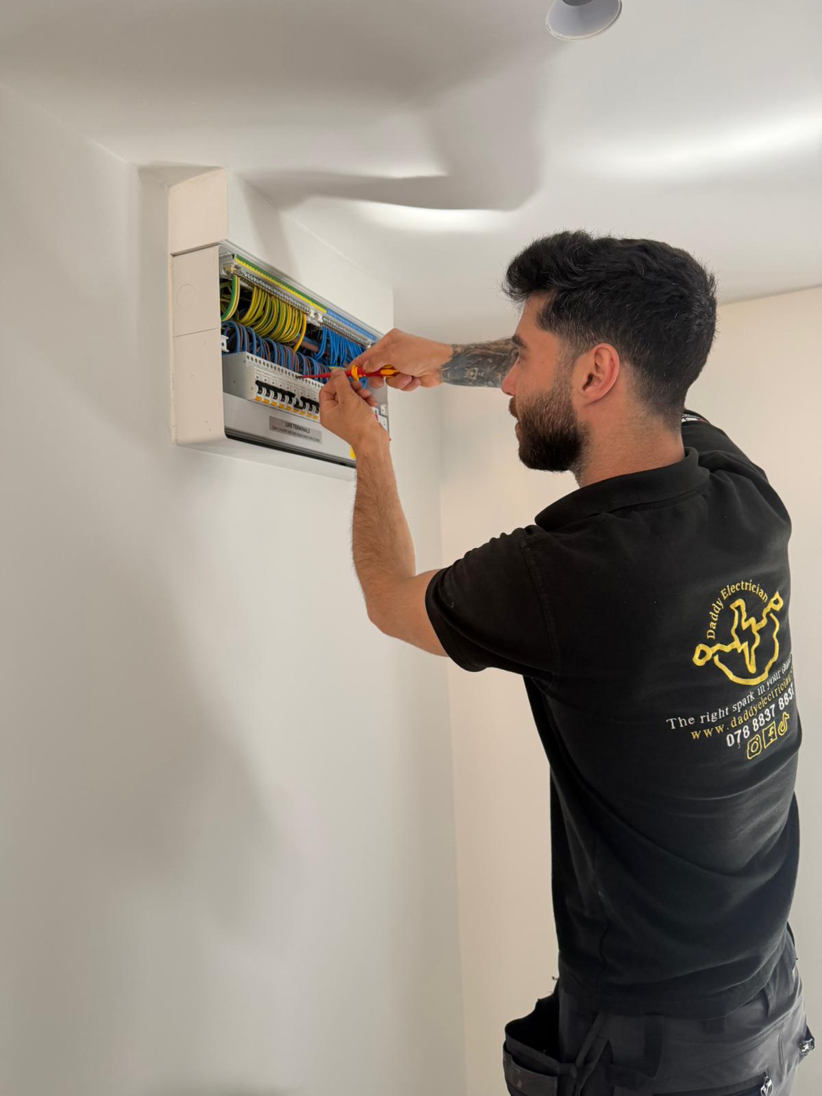 Consumer unit and fuse box installation by NICEIC approved electrician