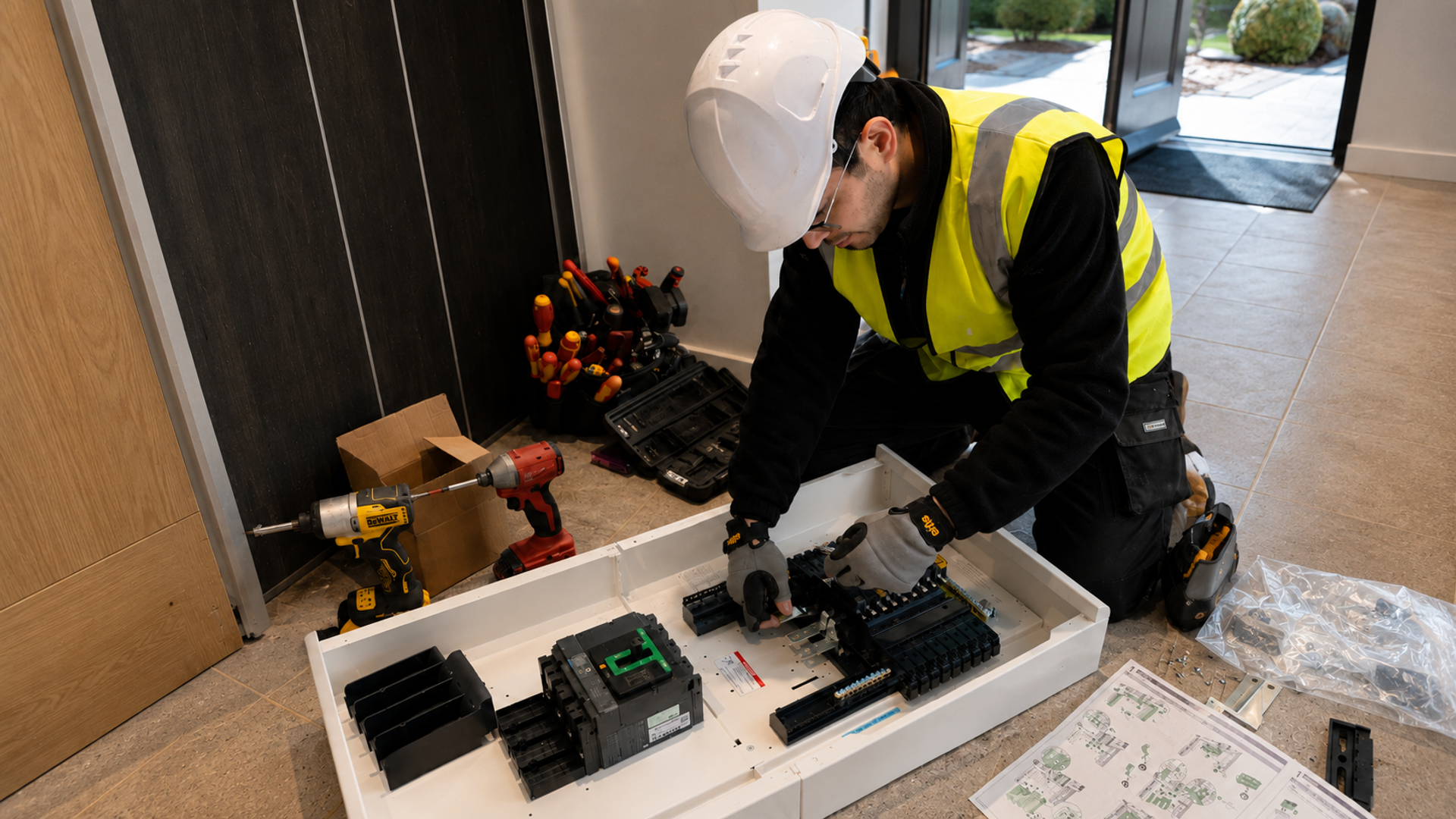Daddy Electrician team — NICEIC approved electricians in South West London