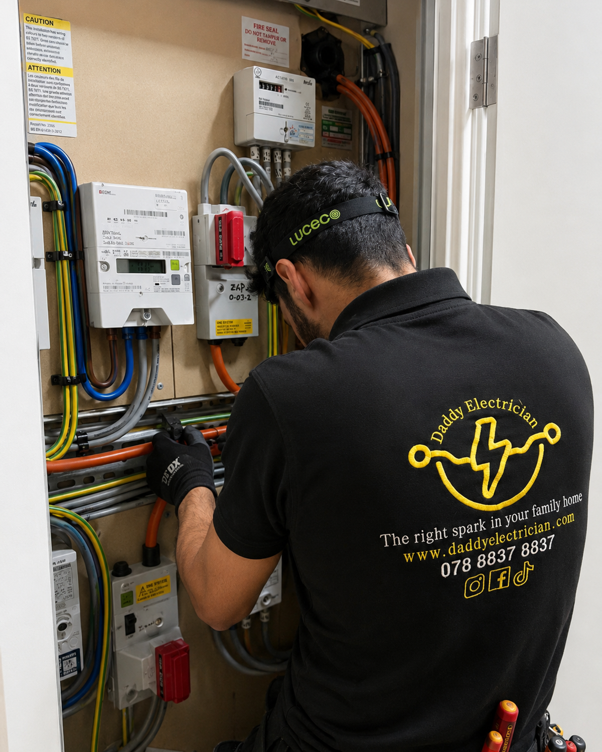 Daddy Electrician team — NICEIC approved electricians in South West London