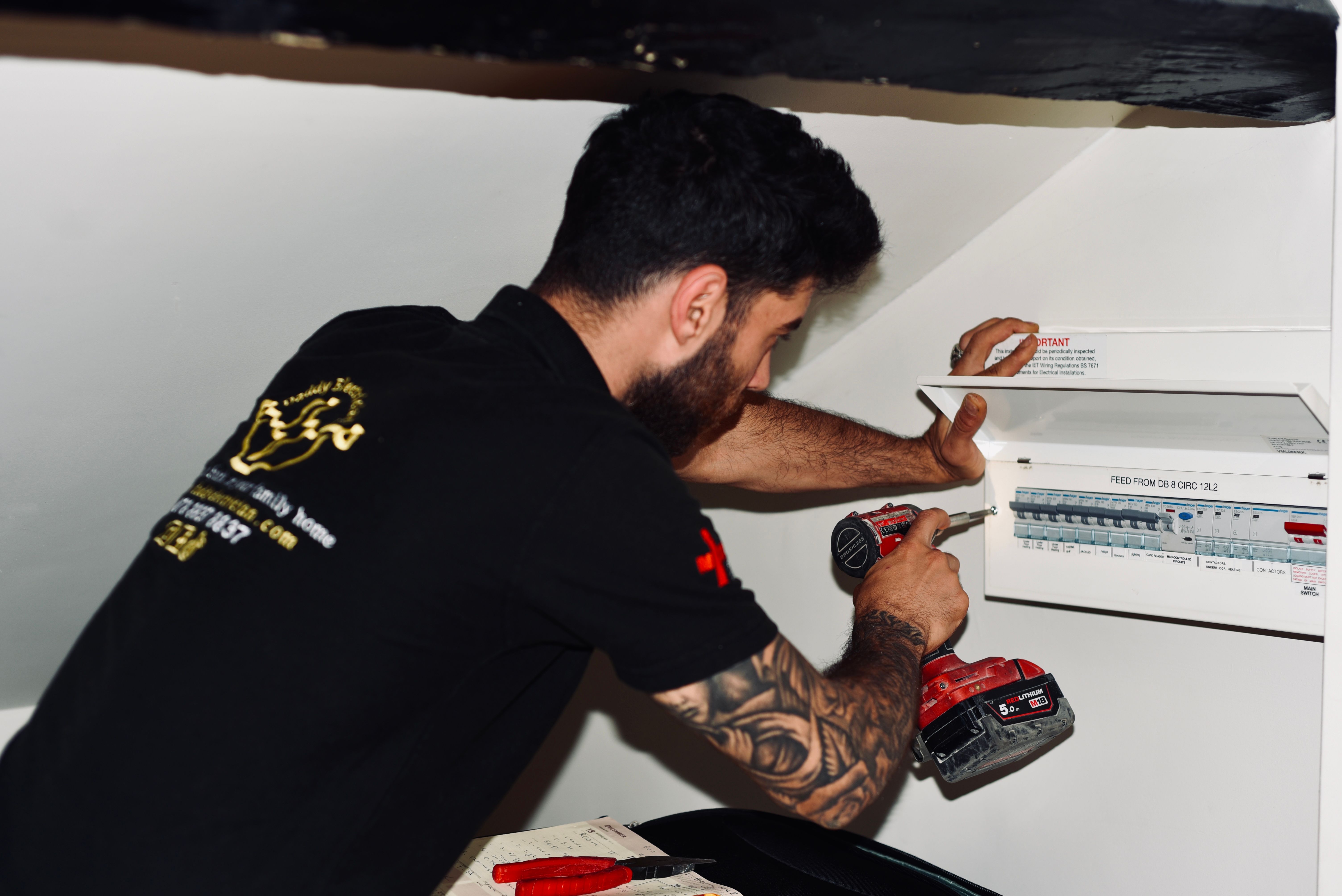 Consumer unit and fuse box installation by NICEIC approved electrician