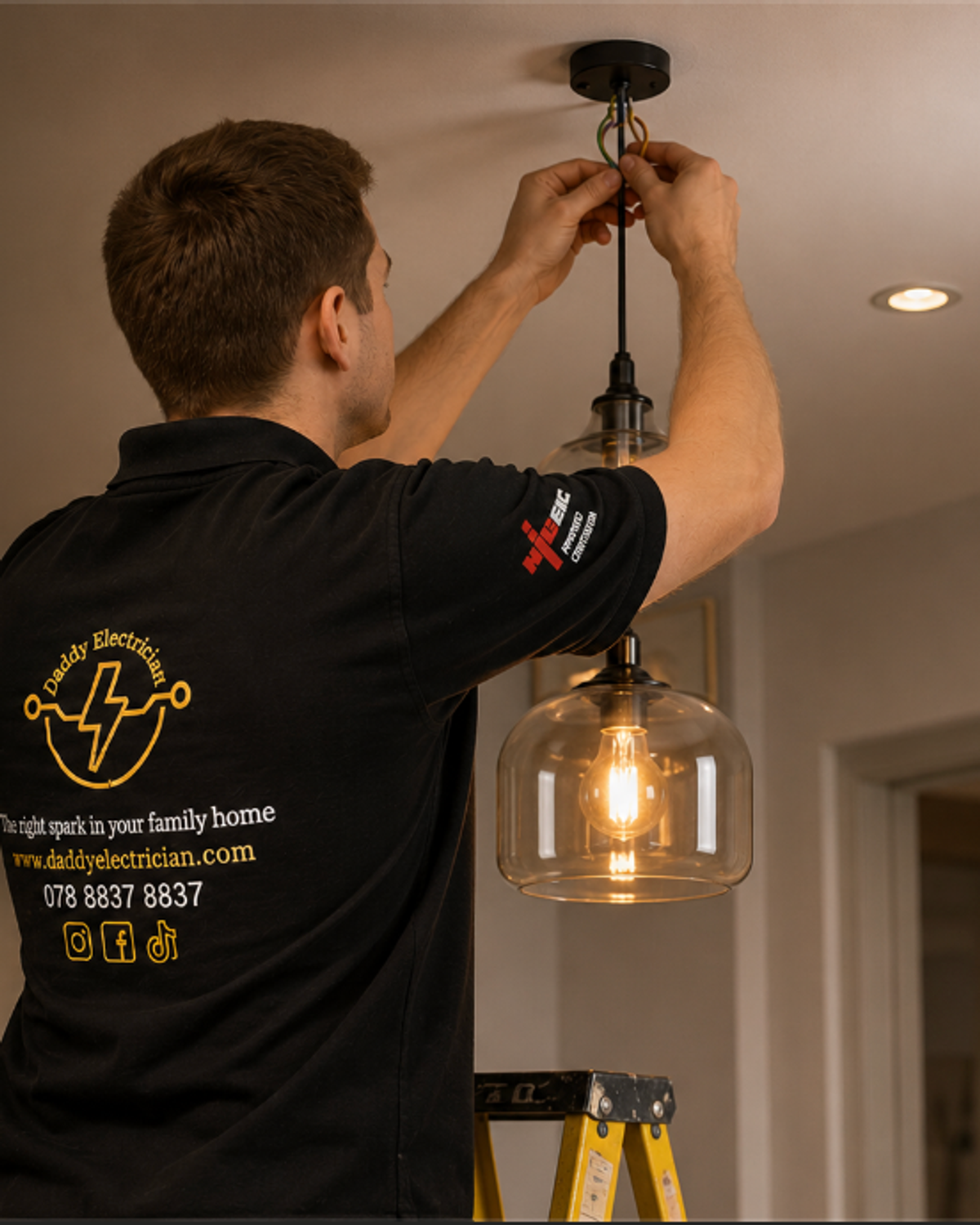 Daddy Electrician team — NICEIC approved electricians in South West London