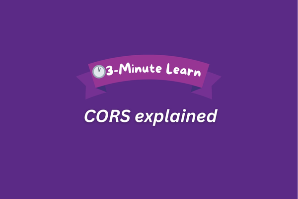 CORS Explained - The  #1  Reason Your API Returns 403