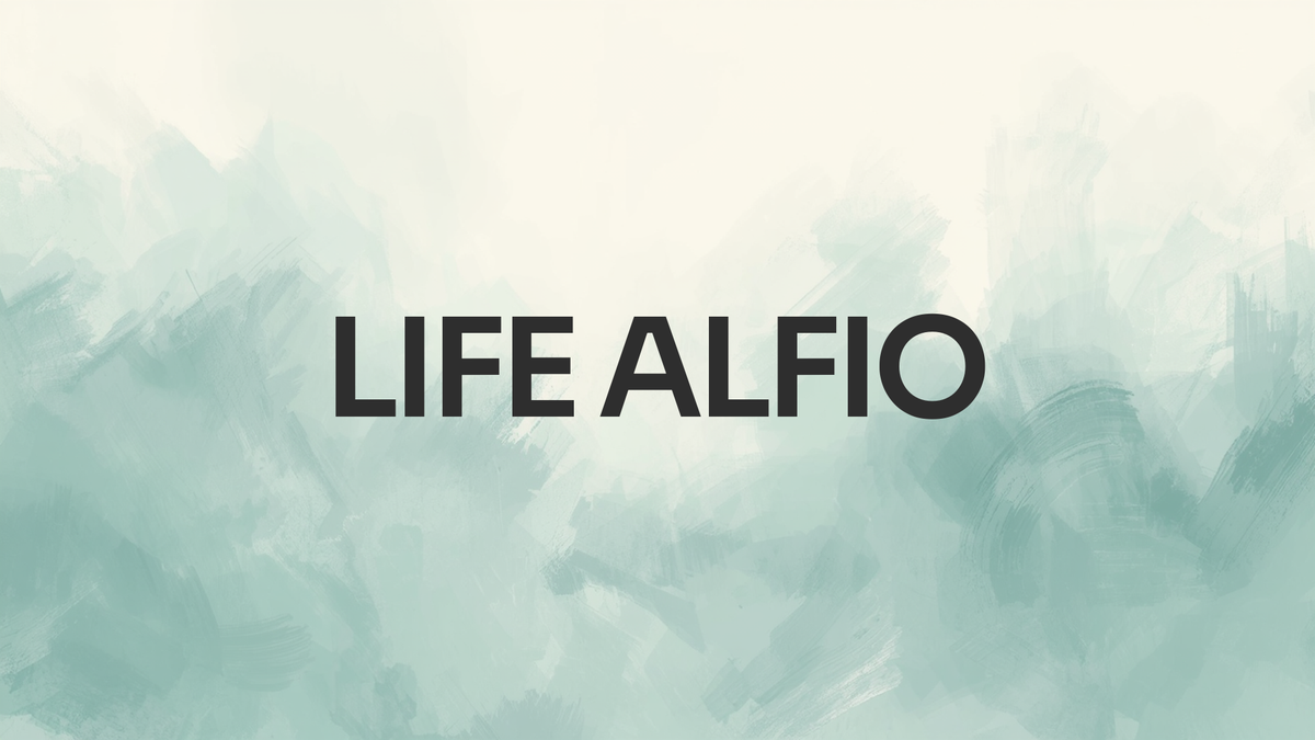 LIFE ALFIO - Website Development