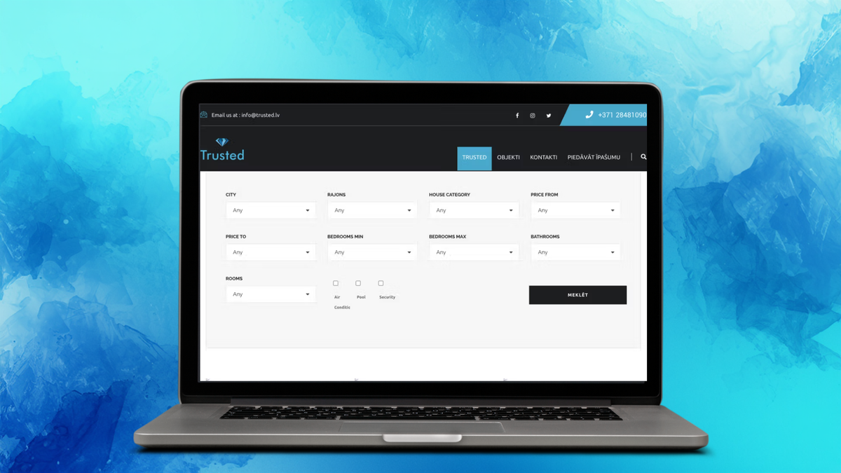Trusted Latvia - Website Development