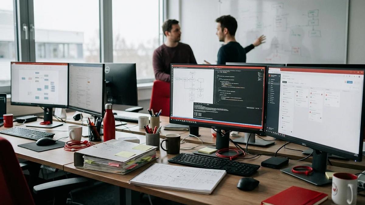 Uzņēmuma programmatūras izstrāde: Pilnīgs sākuma ceļvedis jaunajiem vadītājiem