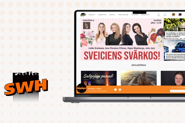 radioswh.lv - Website Development