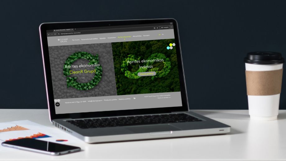CleanR Group website development