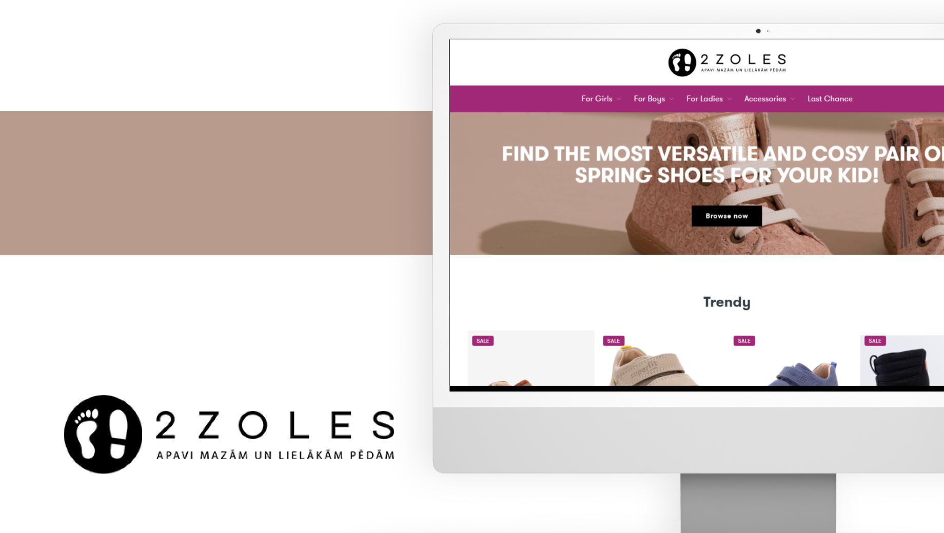 2 Zoles Internetveikala izstrāde