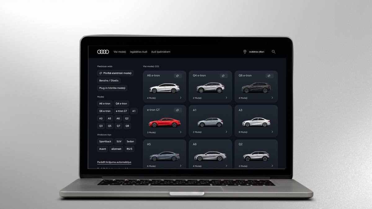 AUDI Partners - E-commerce Development