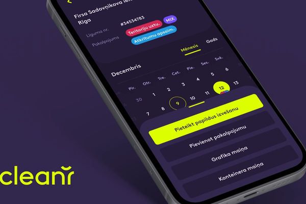 CleanR - Mobile application development