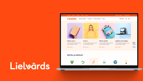 UX/UI web dizains