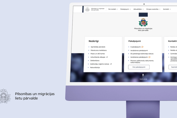 Valsts Kanceleja - UX UI Design for Latvia