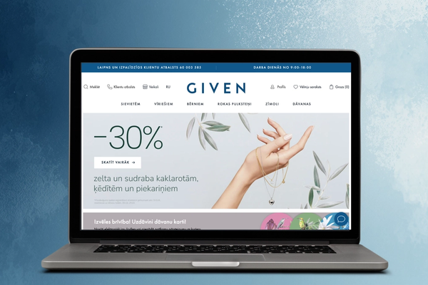 Given - E-commerce Development
