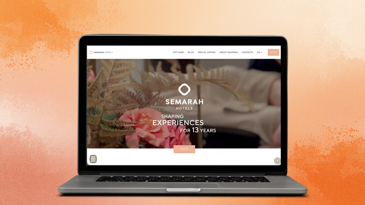 Semarah hotels lapa - Website Development