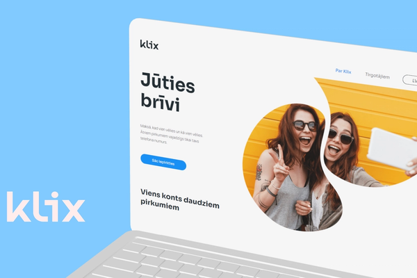 Klix Mājaslapa - Website Development