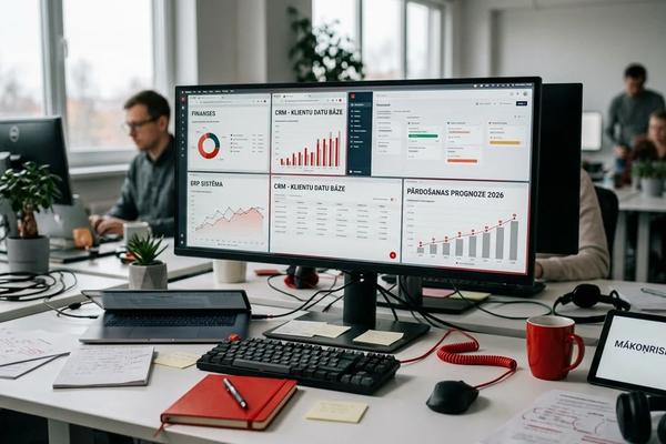 Biznesa programmatūra 2026: Visaptverošs vadības risinājumu ceļvedis