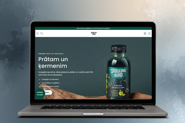 spirulinanord.eu - E-commerce Development