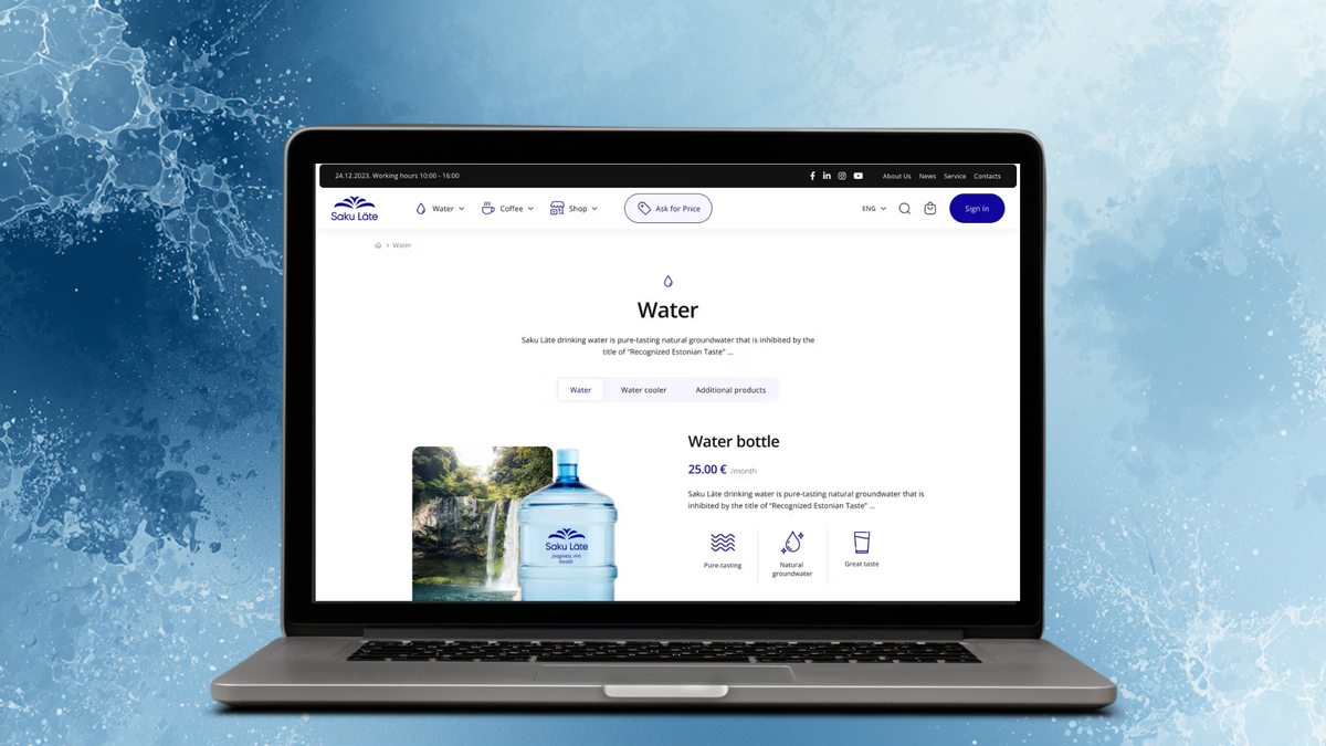 Venden - Interneta veikala izstrāde