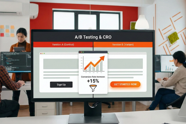 A/B Testing & CRO: Boost Your Website’s