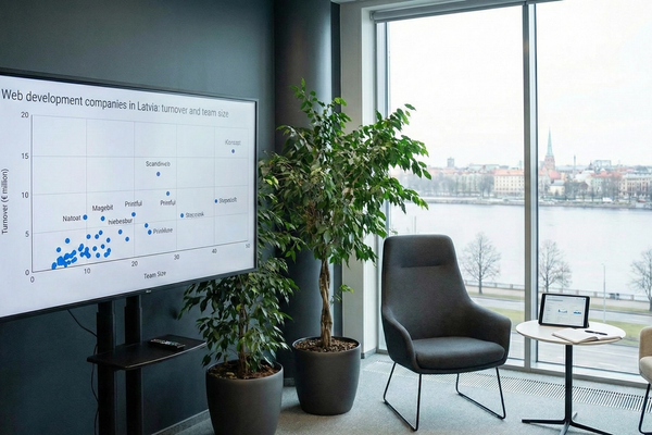 Web Development Companies in Latvia: Revenue and Team Size