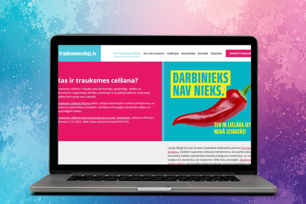 Trauksmes cēlējs - Website Development