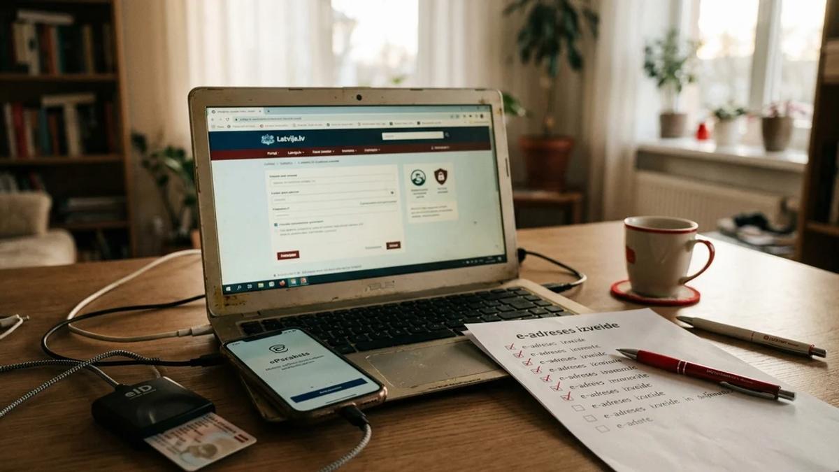 Izveidot e adresi: Pilnīgs kontrolsaraksts ar visiem soļiem